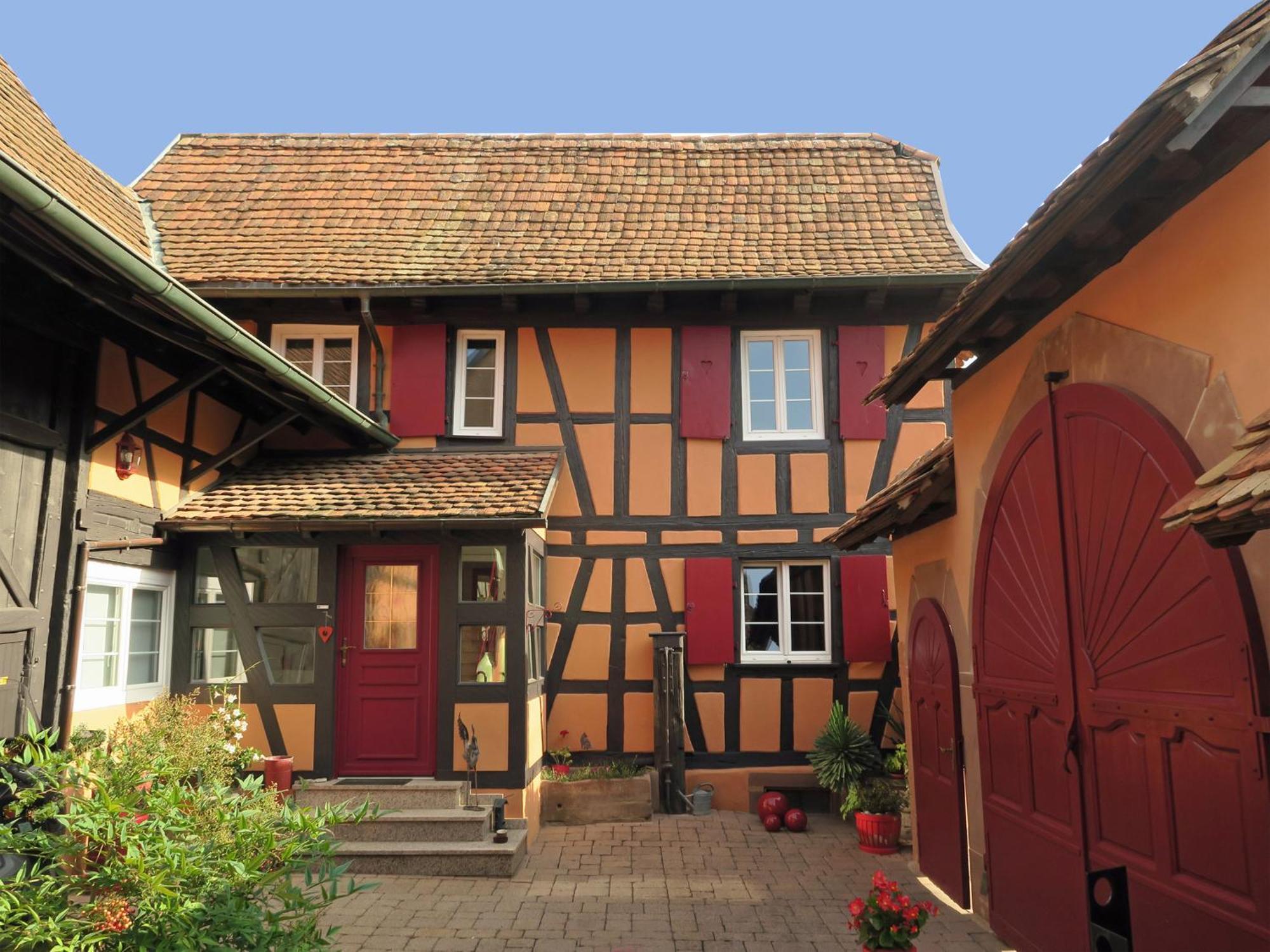 La Cour Des Amis Bed & Breakfast Vendenheim Exterior photo